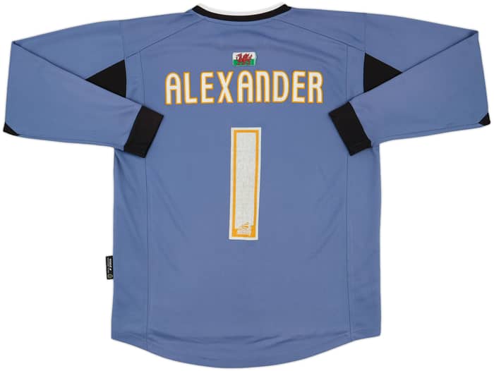 2005-06 Cardiff GK Shirt Alexander #1 - 4/10 - (L)