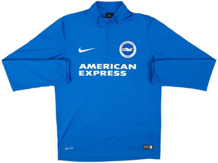 2016-17 Brighton Nike 1/4 Zip Drill Top - 7/10 - (S)