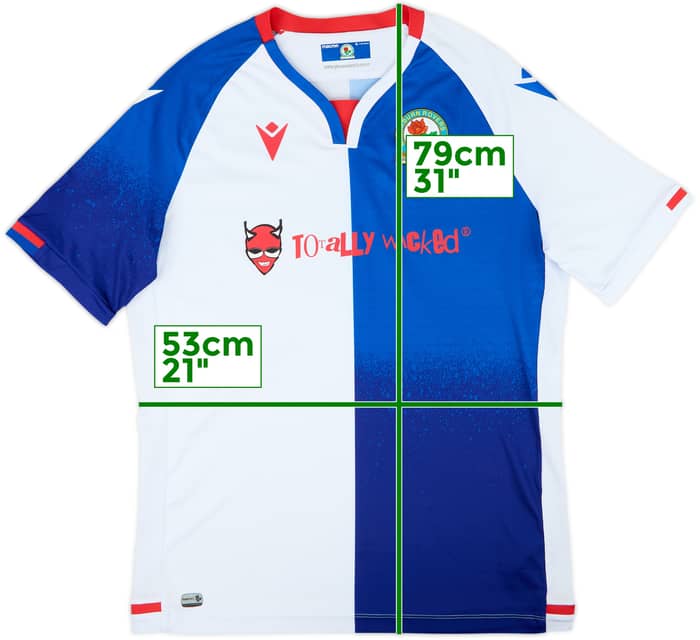 2022-23 Blackburn Home Shirt - 4/10 - (XL)