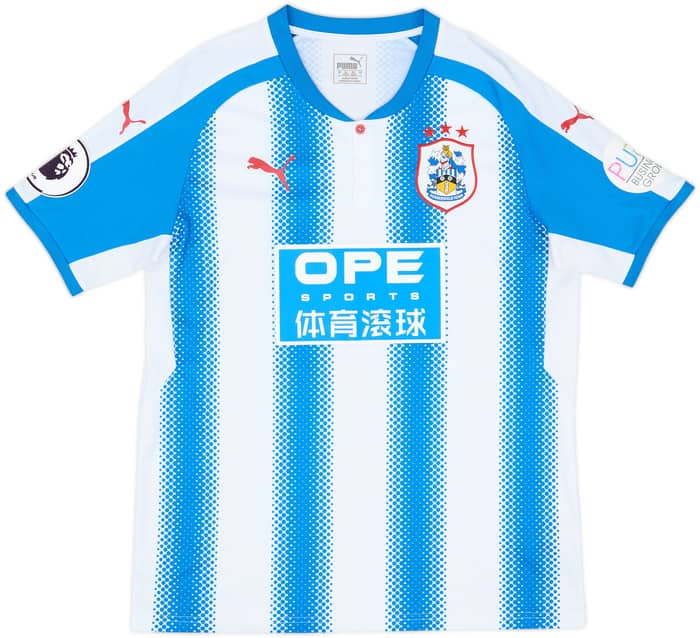 2017-18 Huddersfield Home Shirt Mooy #10 - 8/10 - (L)