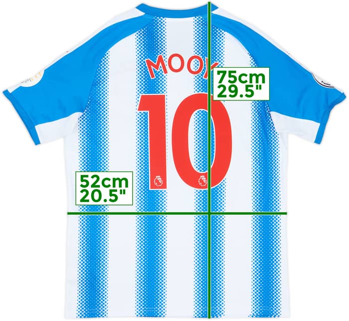 2017-18 Huddersfield Home Shirt Mooy #10 - 8/10 - (L)