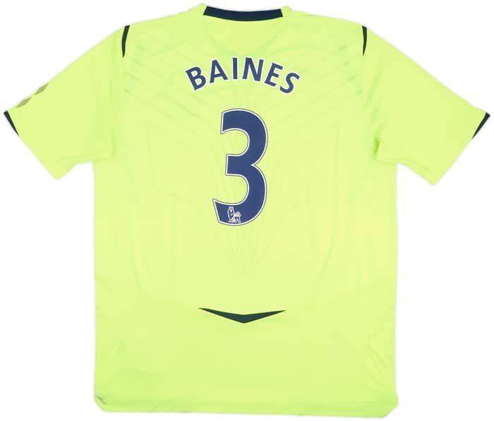 2008-09 Everton Third Shirt Baines #3 - 8/10 - (XL)