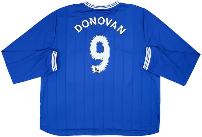 2009-10 Everton Home L/S Shirt Donovan #9 - 8/10 - (3XL)