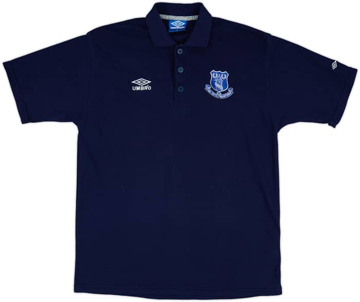 1999-00 Everton Umbro Polo Shirt - 9/10 - (XL)