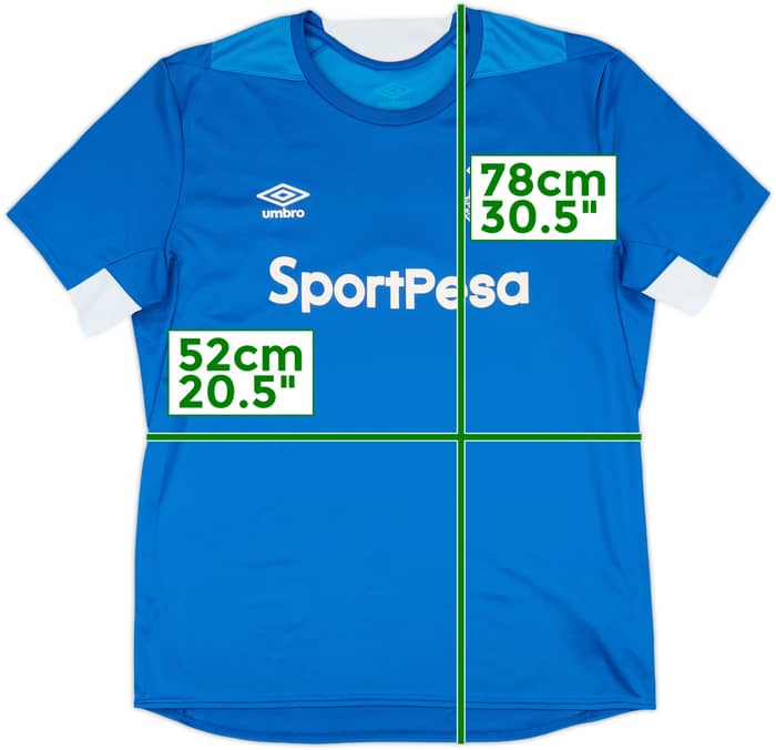 2018-19 Everton Umbro Training Shirt - 9/10 - (L)