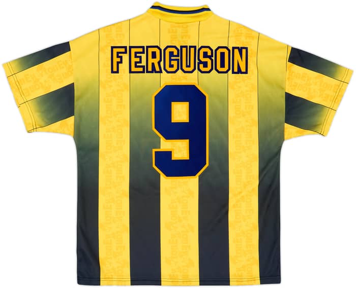 1996-98 Everton Away Shirt Ferguson #9 - 10/10 - (L)