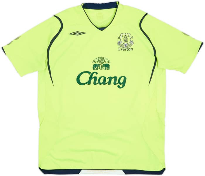 2008-09 Everton Third Shirt Baines #3 - 7/10 - (XL)