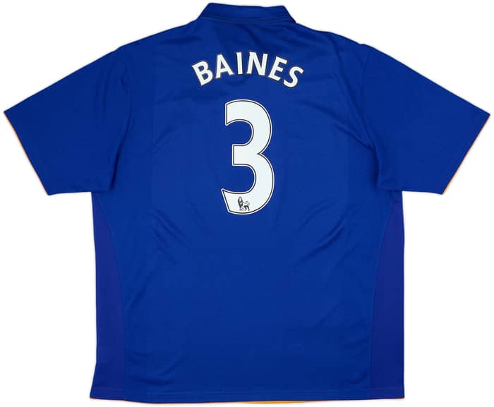 2011-12 Everton Home Shirt Baines #3 - 10/10 - (XL)