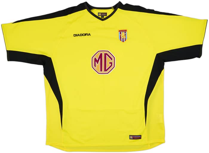 Camiseta de visitante del Aston Villa 2003-04 Angel #18 - 9/10 - (XXL)