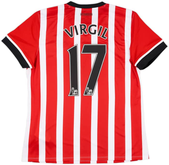 2016-17 Southampton Home Shirt Virgil #17 - 10/10 - (Women's XL)
