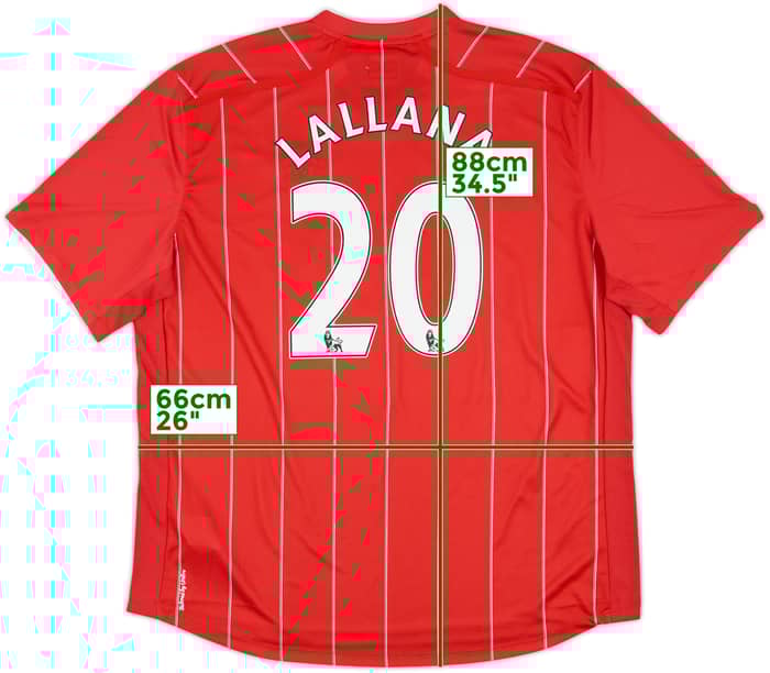 2012-13 Southampton Home Shirt Lallana #20 (3XL)