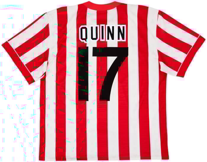 1996-97 Sunderland Home Shirt Quinn #17 - 6/10 - (L)