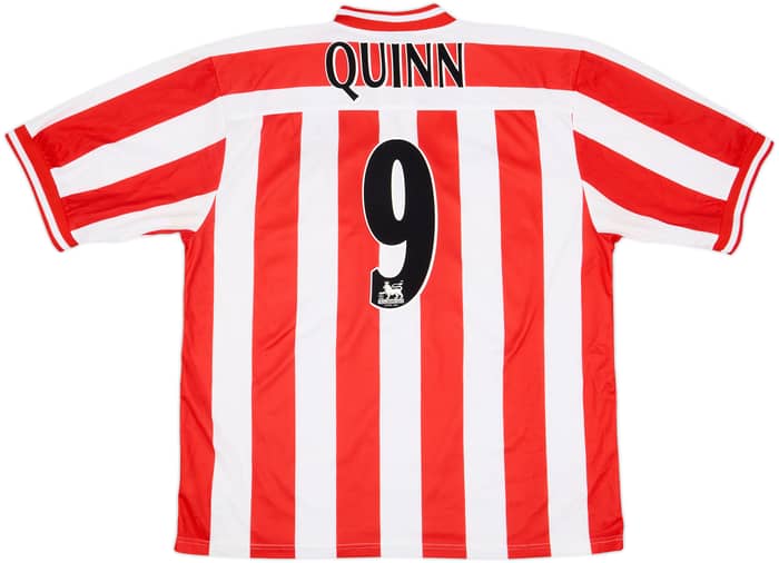 1999-00 Sunderland Home Shirt Quinn #9 - 8/10 - (XXL)