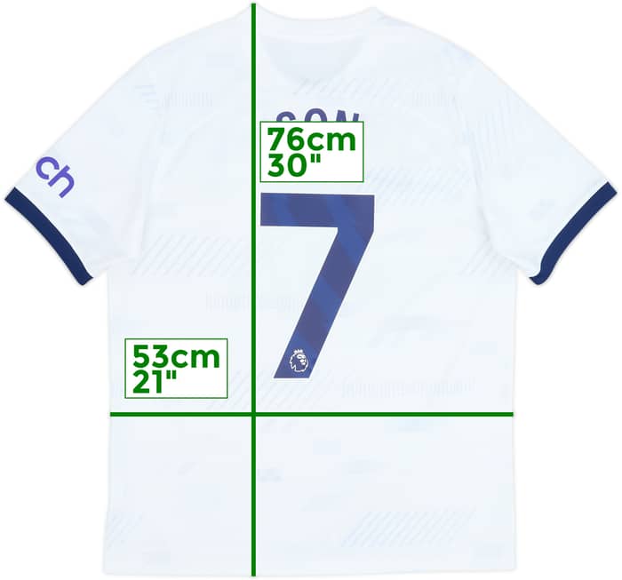 Camiseta de local del Tottenham 2023-24 Son #7 - 8/10 - (L)