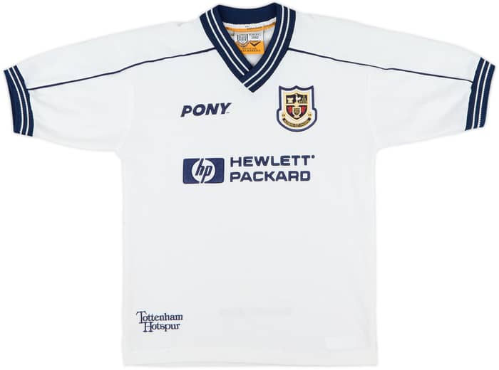 1997-99 Tottenham Home Shirt - 6/10 - (L.Boys)