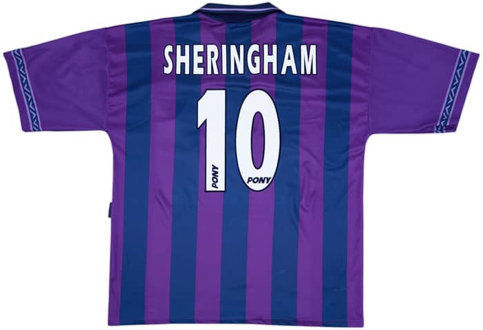 1995-97 Tottenham Camiseta Visitante Sheringham #10 - 7/10 - (L)