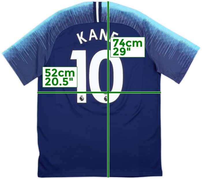 2018-19 Tottenham Away Shirt Kane #10 - 10/10 - (L)