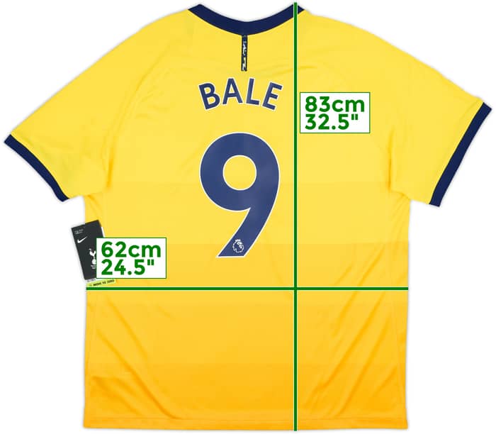 2020-21 Tottenham Third Shirt Bale #9 (XL)