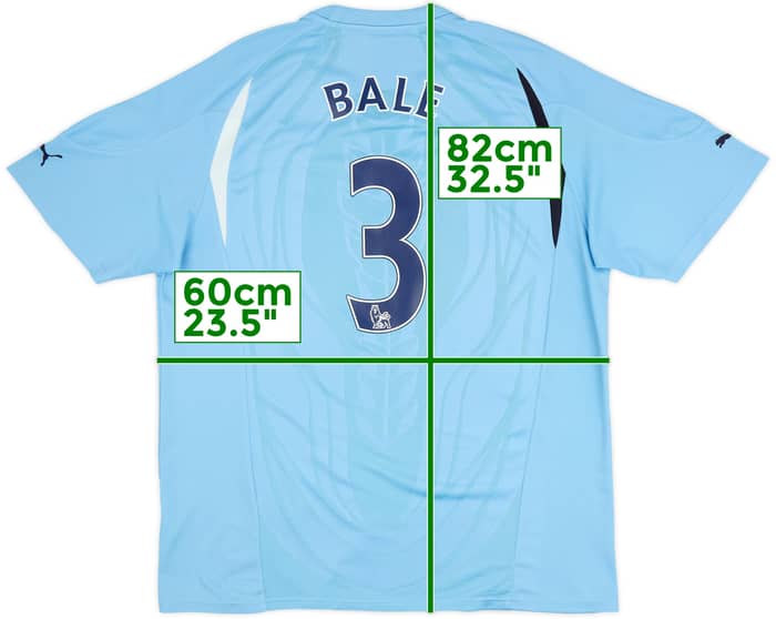 2010-11 Tottenham Away Shirt Bale #3 - 8/10 - (XL)