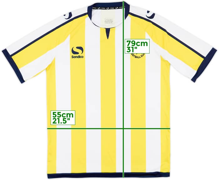 2013-14 Torquay United Home Shirt #12 - 8/10 - (L)