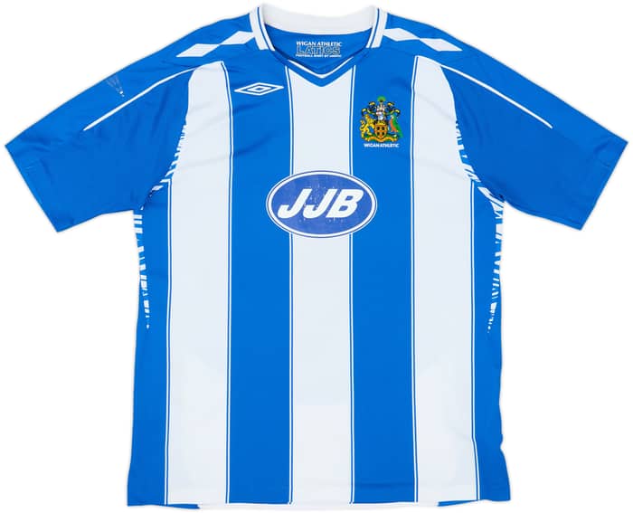 2007-08 Wigan Home Shirt Valencia #16 - 7/10 - (XL)