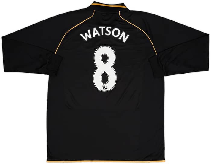 2010-11 Wigan Away L/S Shirt Watson #8 - 6/10 - (XXL)
