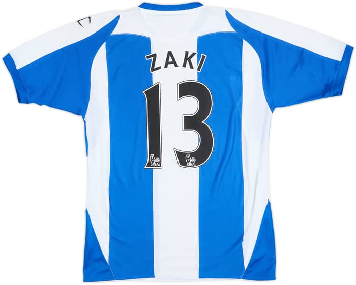 2008-09 Wigan Home Shirt Zaki #13 - 6/10 - (M)
