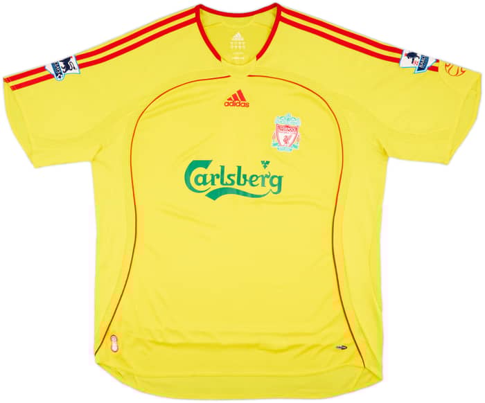 2006-07 Liverpool Away Shirt Fowler #9 - 7/10 - (XL)