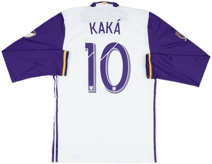 2016 Orlando City Player Issue Away L/S Shirt Kaka #10 - 7/10 - (L)