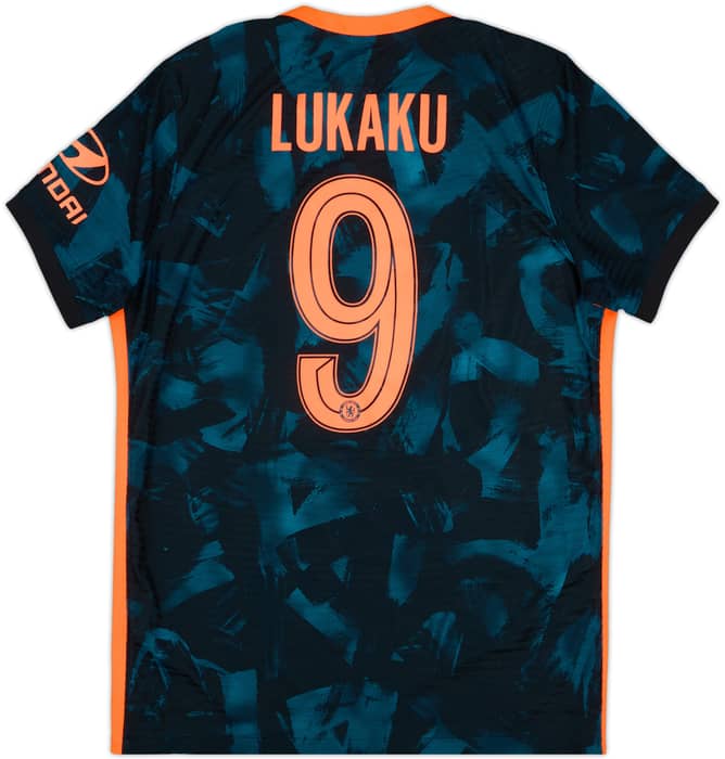 2021-22 Chelsea Authentic Third Shirt Lukaku #9 - 9/10 - (L)