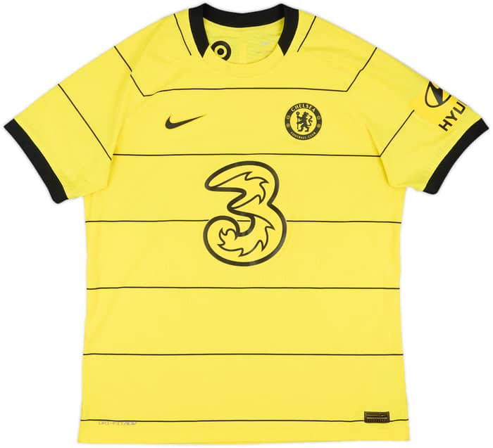 2021-22 Chelsea Authentic Away Shirt Mount #19 - 8/10 - (L)