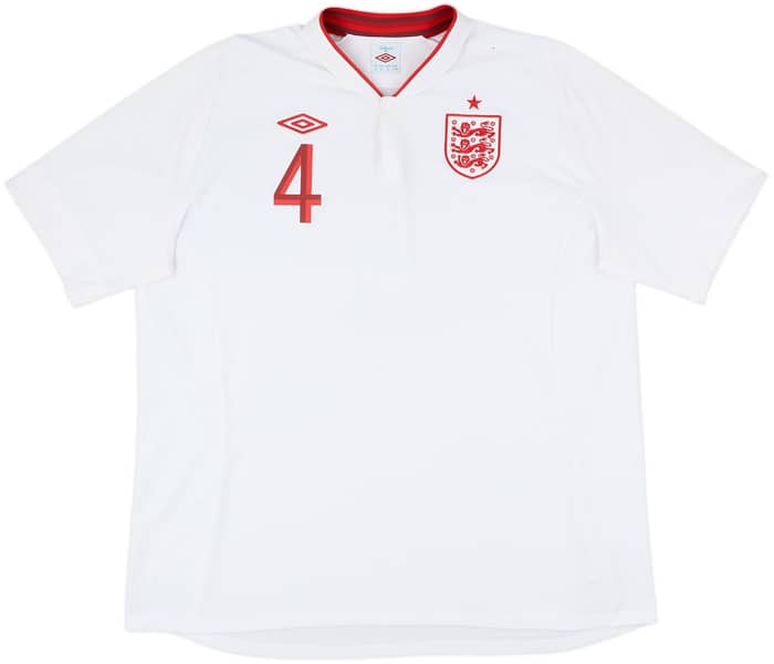 2012-13 England Home Shirt Gerrard #4 - 8/10 - (3XL)