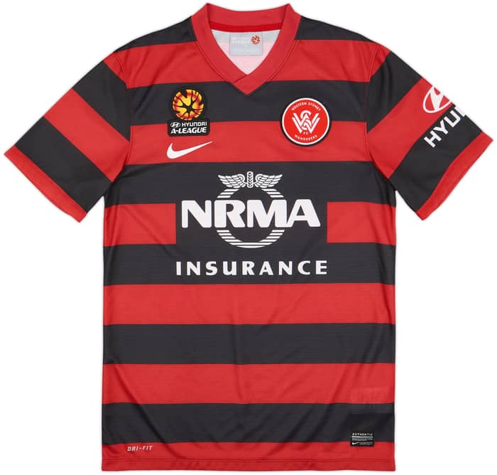 2012-14 Western Sydney Wanderers Home Shirt - 8/10 - (S)