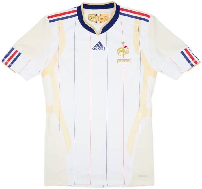 2009-10 France Player Issue TechFit Away Shirt Zidane - 5/10 - (L)