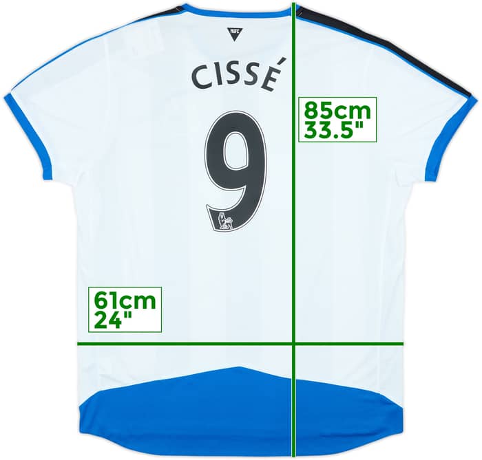 Camiseta de local del Newcastle 2015-16 Cisse #9 (XXL)