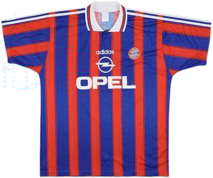 1995-97 Bayern Munich Home Shirt Zickler #21 - 5/10 - (XL)
