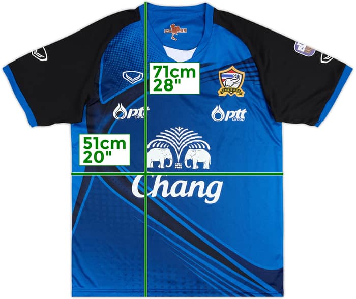2016-17 Thailand Grand Sport Training Shirt - 8/10 - (L)