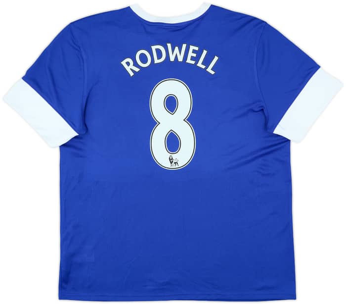 2012-13 Everton Home Shirt Rodwell #8 (XL)