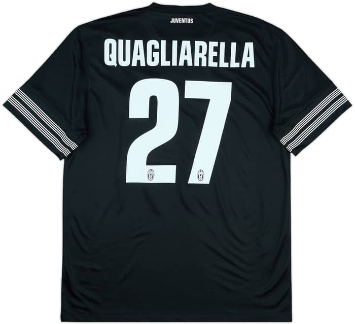 2012-13 Juventus Away Shirt Quagliarella #27 (L)