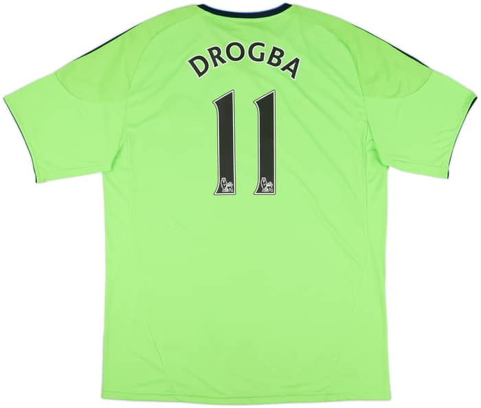 2010-11 Chelsea Third Shirt Drogba #11 (XXL)
