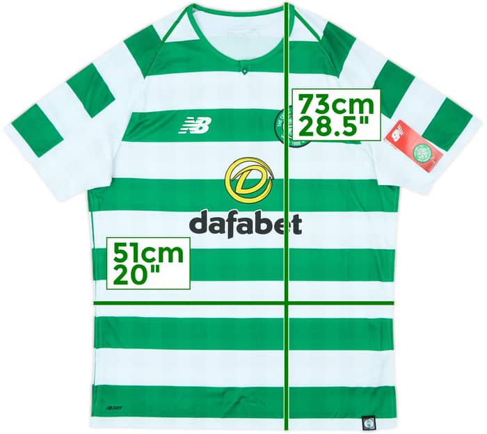 2018-19 Celtic Home Shirt (M)
