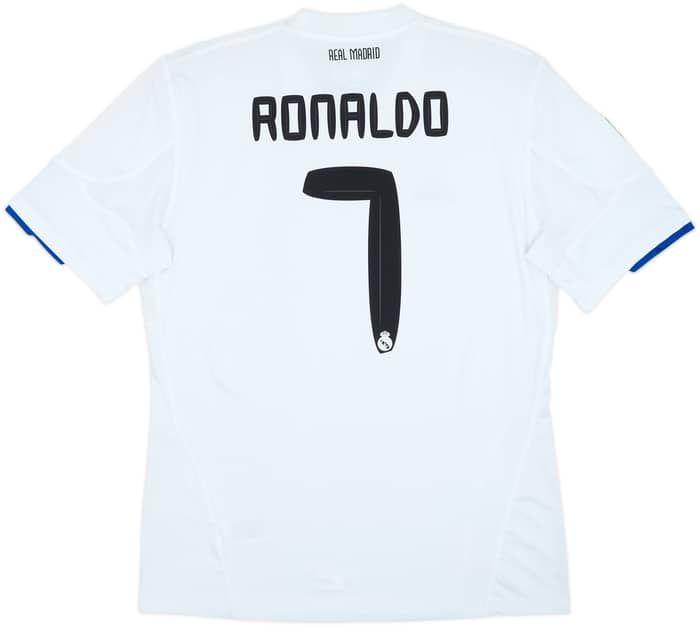 2010-11 Real Madrid Home Shirt Ronaldo #7 (L)