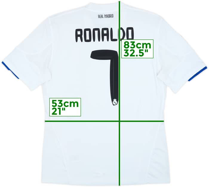 2010-11 Real Madrid Home Shirt Ronaldo #7 (L)