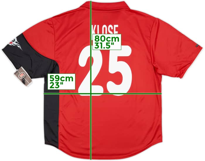 2000-01 Kaiserslautern Home Shirt Klose #25 (L)