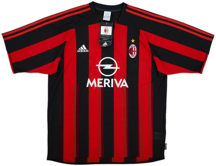 2003-04 AC Milan Home Shirt Shevchenko #7 (L)