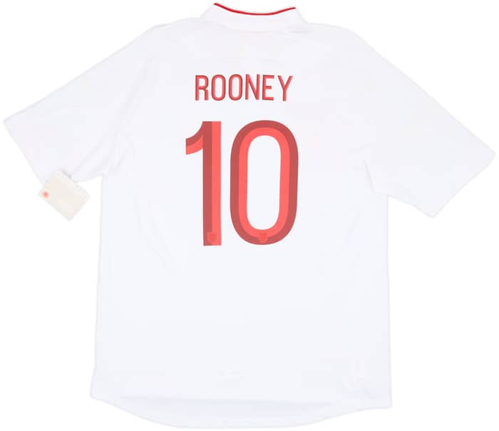 2012-13 England Home Shirt Rooney #10 (XL)