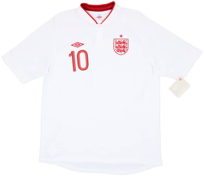 2012-13 England Home Shirt Rooney #10 (XL)
