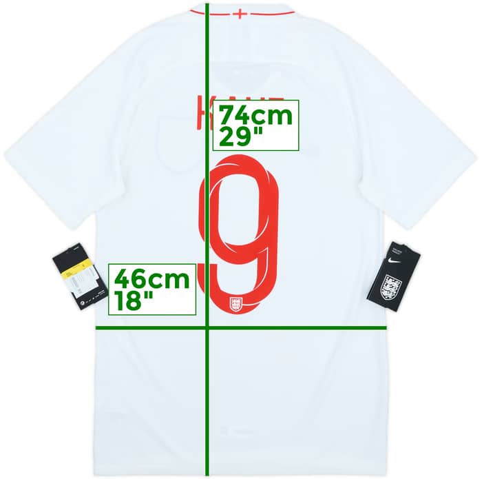2018-19 England Home Shirt Kane #9 (S)