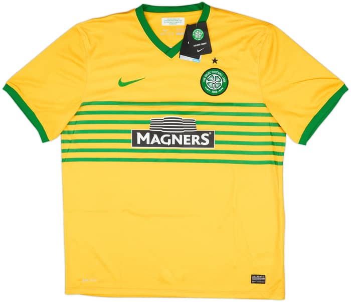 2013-14 Celtic Away Shirt Virgil #5 (XL)