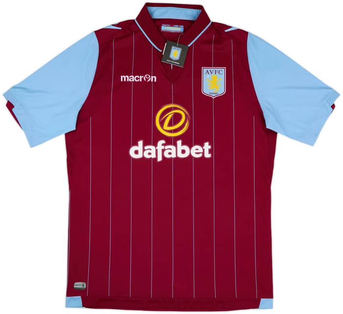 2014-15 Aston Villa Home Shirt Grealish #40 (XL)